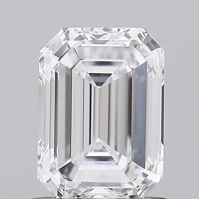 0.99 ct Emerald Diamond cut lab-grown diamond