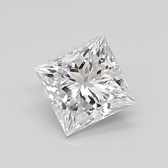 0.50 ct Princess Diamond cut lab-grown diamond